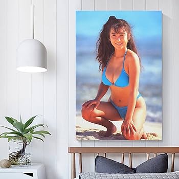 かとうれいこ 水着 ビキニ ポスター Amazon.co.jp: かとうれいこポスター写真ビキニ水着 キャンバス