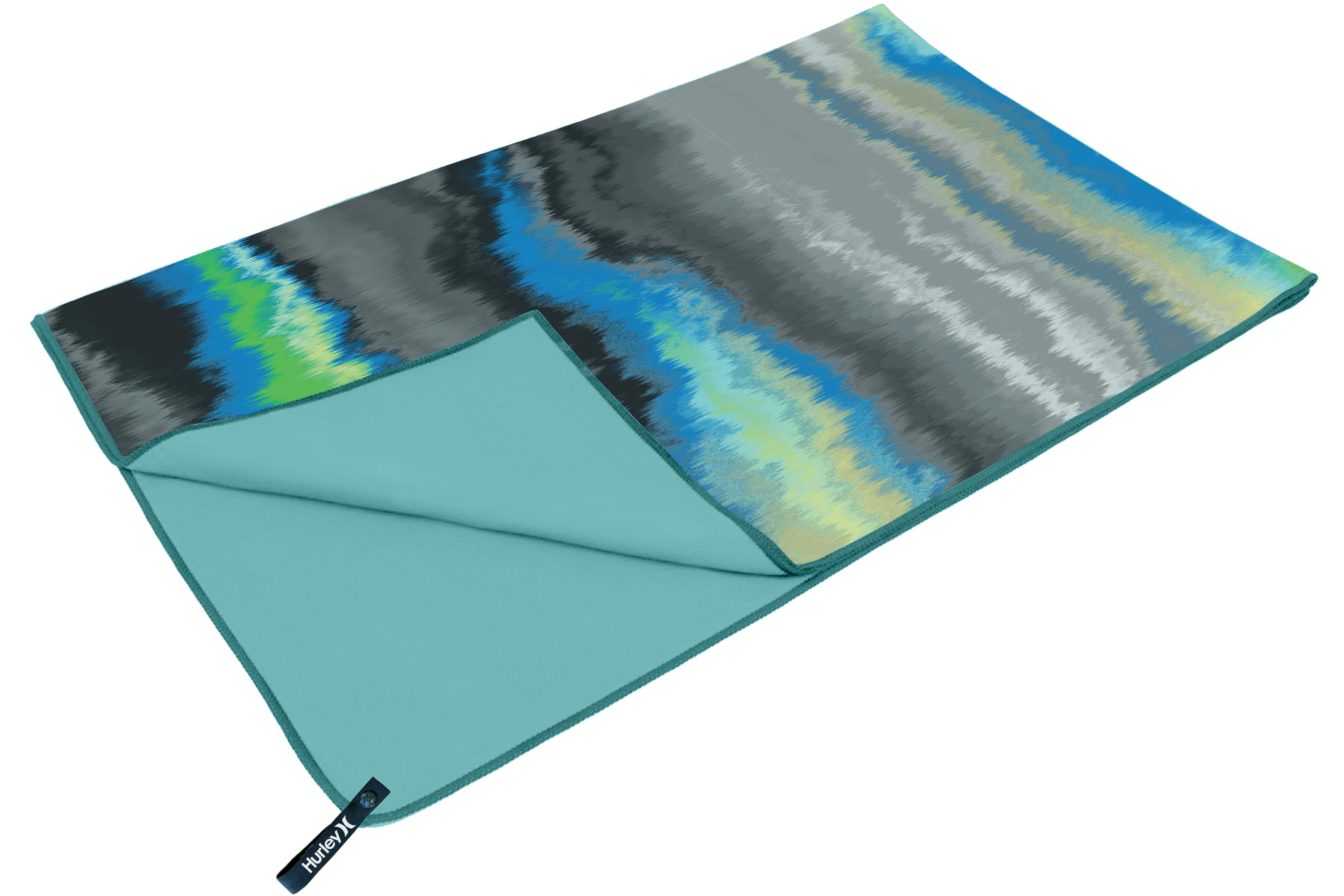 Asciugamani In Microfibra Hurley Stampati | 50x100 Cm, Leggeri, A Rapida Asciugatura, Per Palestra E Viaggio