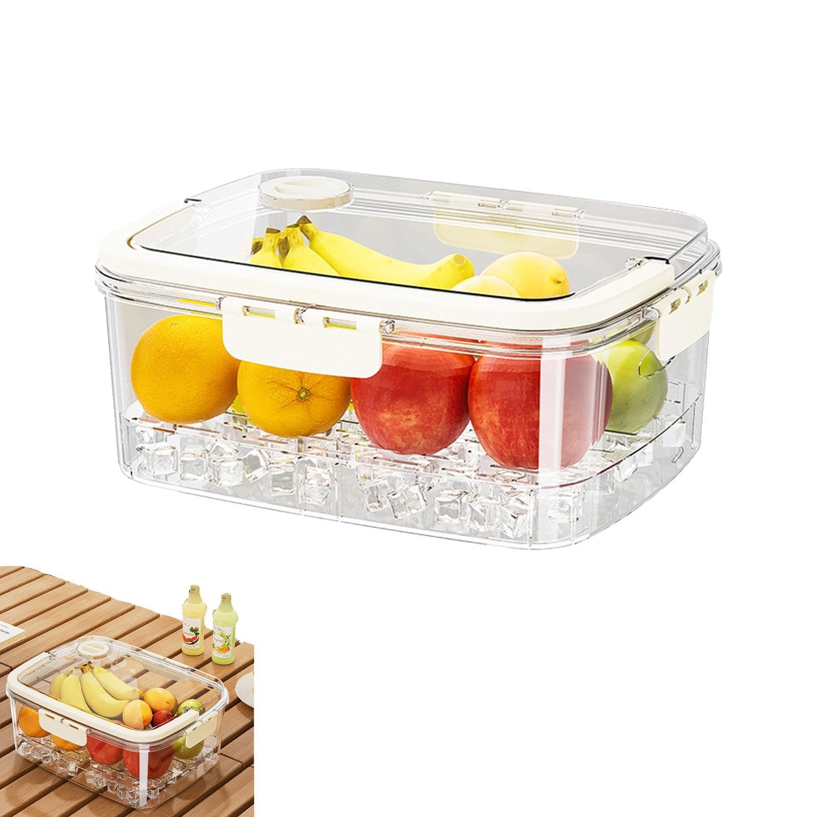 Boîte à charcuterie transparente grande capacité