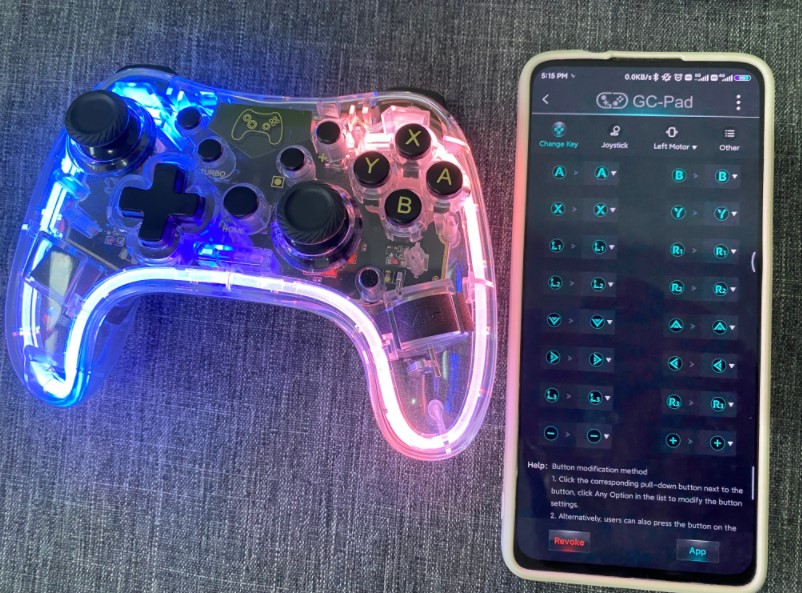 Watch Change Key &adjust deadzone of the joystick on KeyLinker App