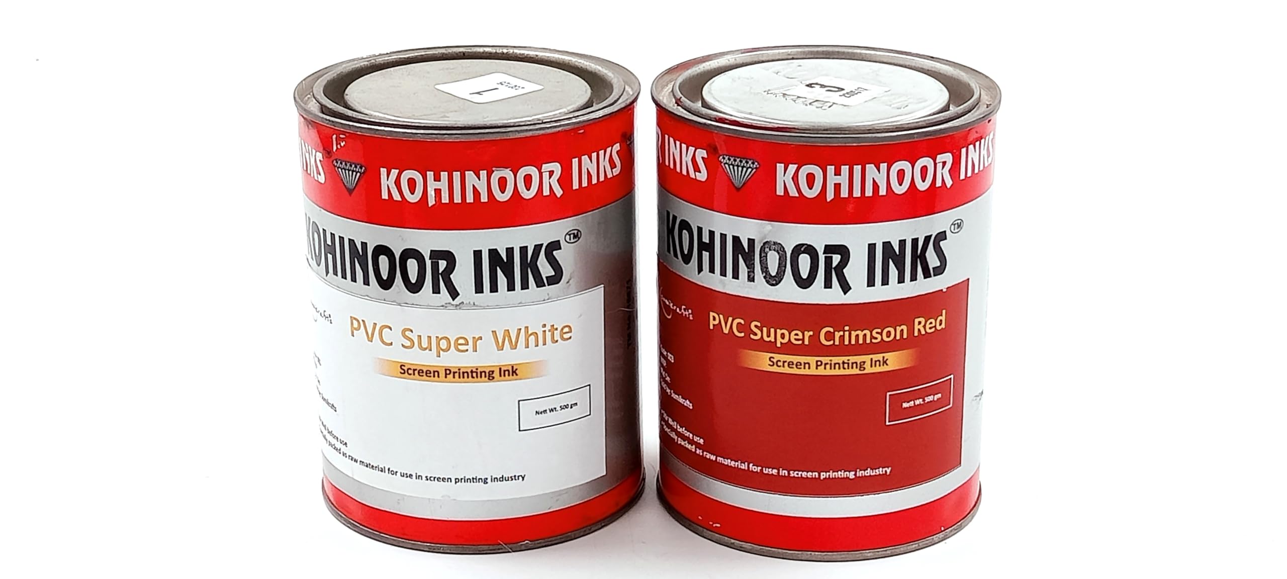 sumikrafts Screen Printing Ink-PVC Ink 500gm+500gm-1 kg(1000gm)-for Screen Printing Ink (White+Crimson Red) (B0CL7RMVHM) Amazon Price History, Amazon Price Tracker