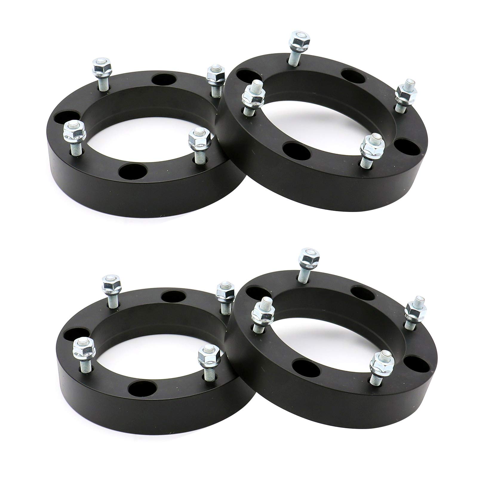 HICKS 4x156mm ATV Wheel Spacers 1.5 Inches with 12x1.5 Studs, Fit For 2013+ Polaris Ranger, 2014+ Polaris RZR XP 1000, 2015+ Polaris RZR,4pcs