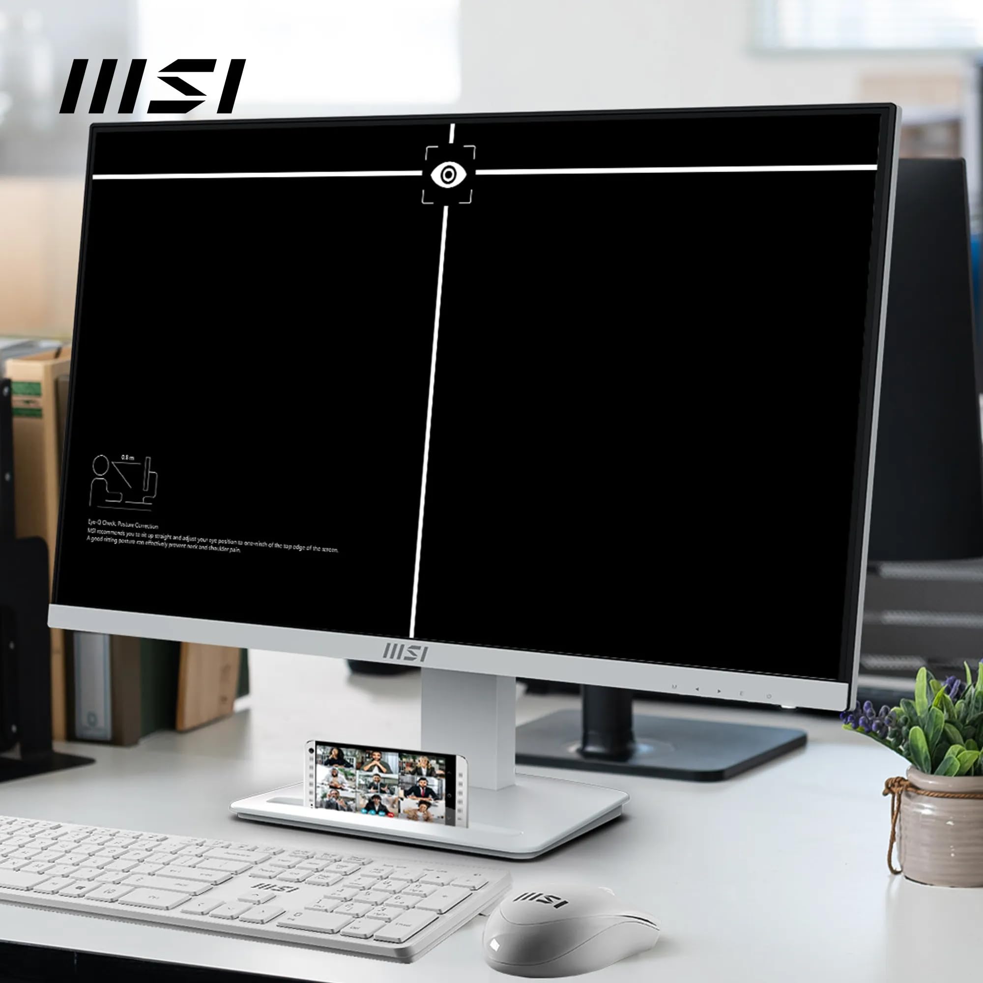MSI PRO MP273QW E2 27 Inch WQHD Office Monitor - 2560 x 1440 IPS