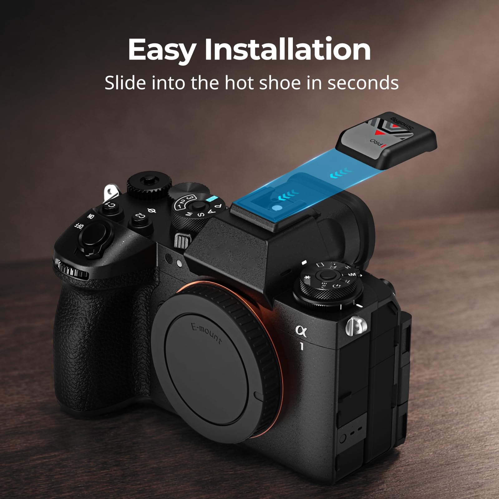 SMALLRIG Confezione da 2 Coperture per Slitta a Contatto Caldo, Tappo Protettivo per Sony A9 III / A7 IV / A7 V / A7S III / A7R IV, Nero - 549