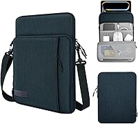Vista 1 de MoKo estuche con bolsillos para tablet de 12.9 pulgadas, para iPad Pro 2021/2020/2018/2017/2015 de 12.9 pulgadas, Surface Laptop Go de 12.4 pulgadas