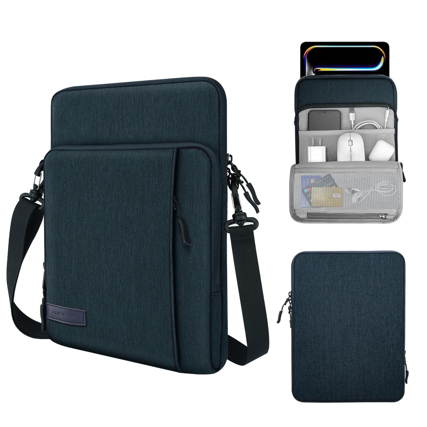 MoKo 13-14 Zoll Laptop Hülle Tasche, Tragbar Laptop Reisetas