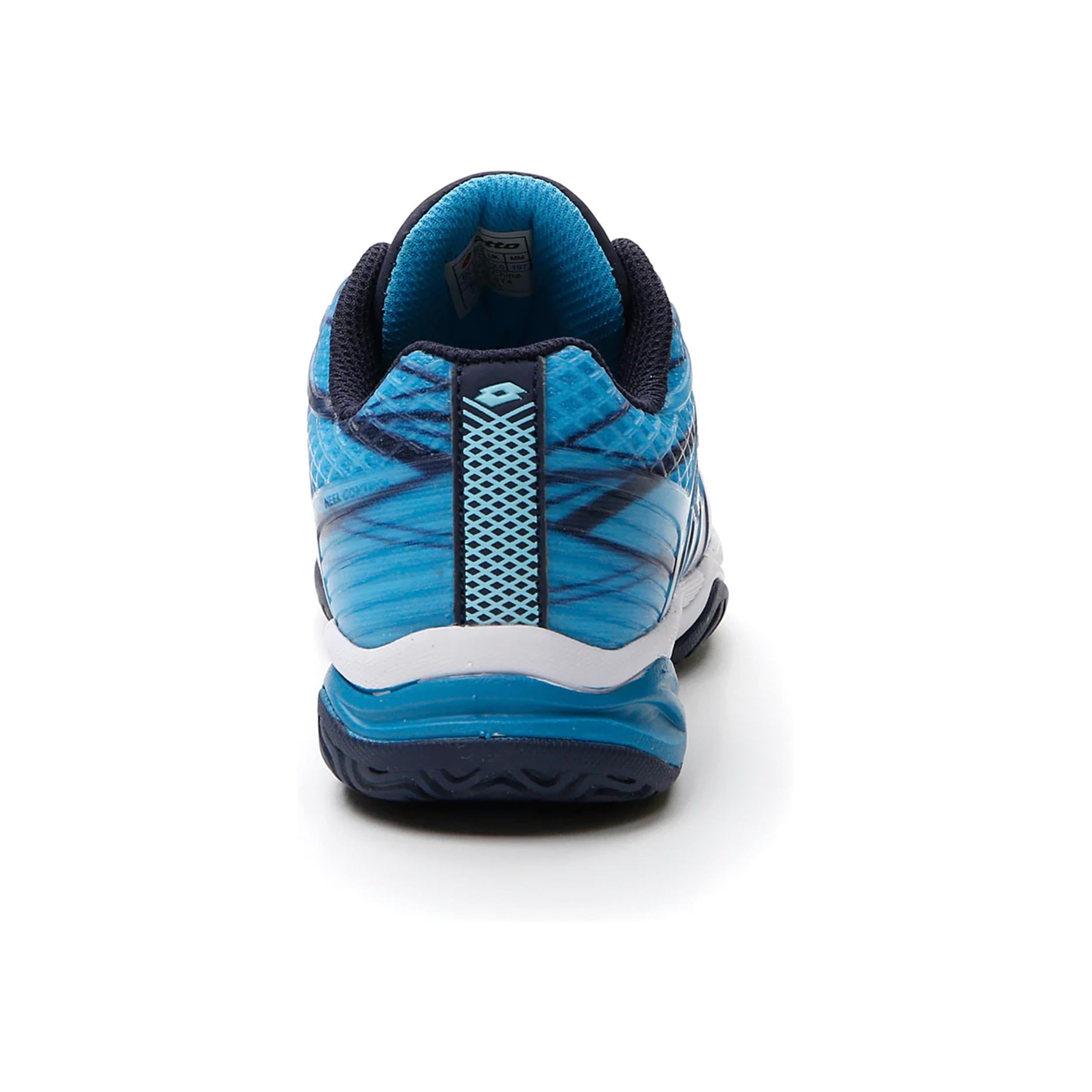 Lotto Bambini Mirage 300 AC Scarpe da Tennis Scarpa per Tutte Le Superfici Blu - Bianco 35