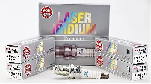 NGK 6774 LASER IRIDIUM Premium Bujías IZFR6K13 Paquete de 4