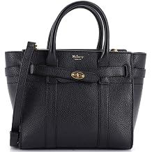 Pre-Loved Bayswater Zipped Tote Leather Mini, Black