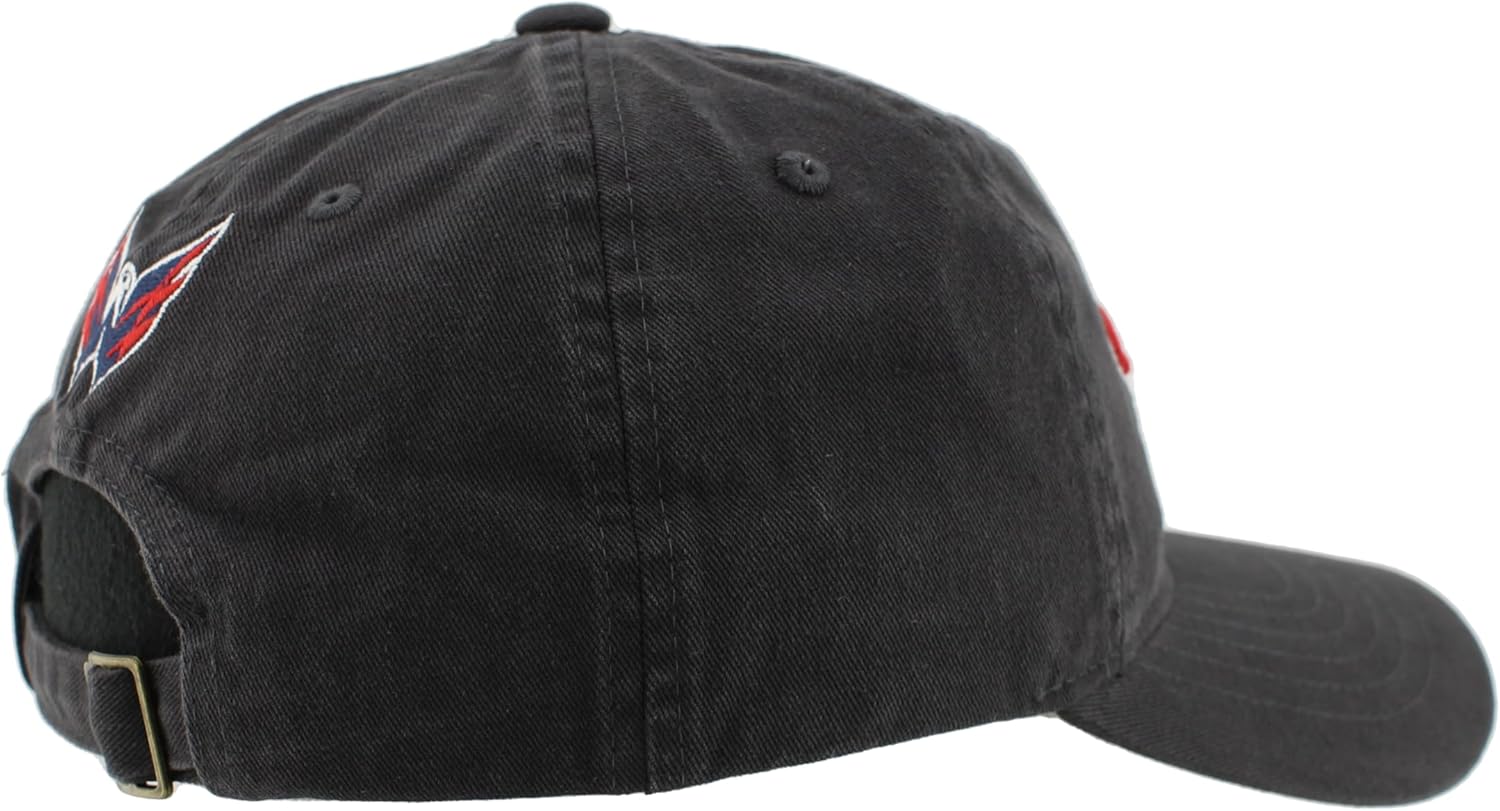 ZHATS NHL Unisex-Adult NHL Officially Licensed Adjustable Hat Scholarship Icon Charcoal - Image 6