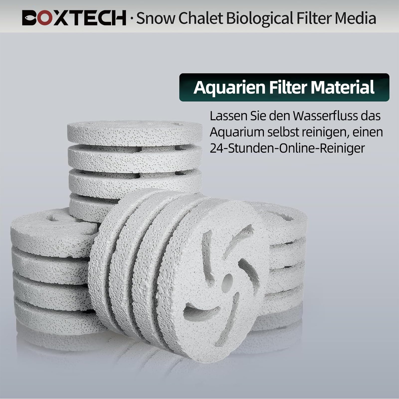 boxtech Filtro biologico per acquario