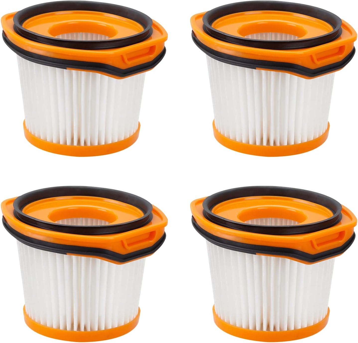 4 Pack Replacement Filters for Shark WV361UK / WV362UKT Series Cordless
