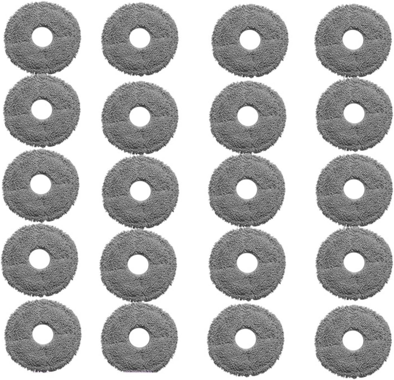 Vacuum Cleaner Accessories，Mop Cloth Dust Bags Replacement ，Compatible for Dreame L10s Ultra/ S10/ S10 Pro(36PCS-01)