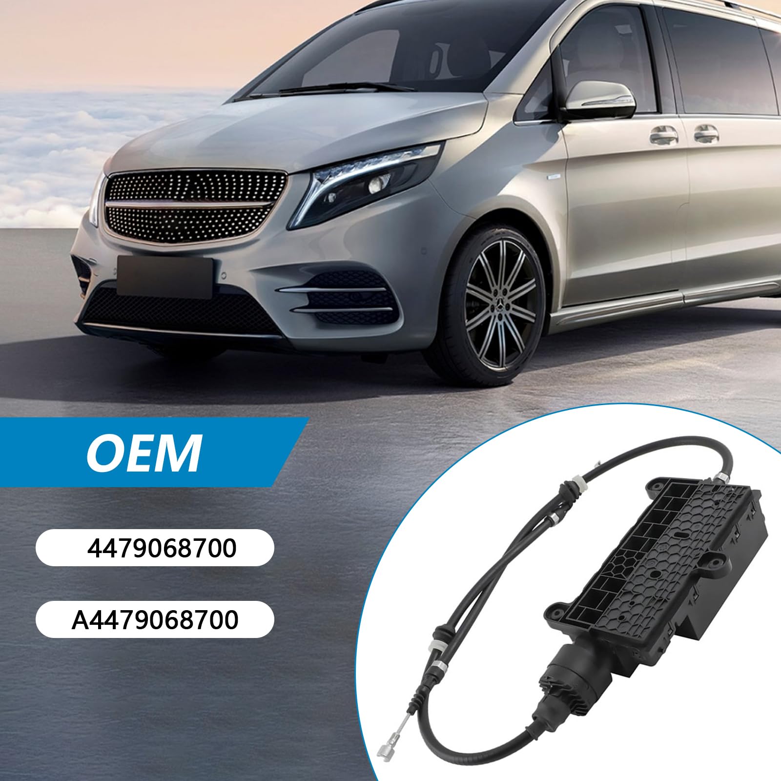 Freno de estacionamiento 4479068700 compatible con Mercedes-Benz Clase V 2014-21 Actuador de freno de estacionamiento eléctrico, módulo de actuador para motor de freno de estacionamiento
