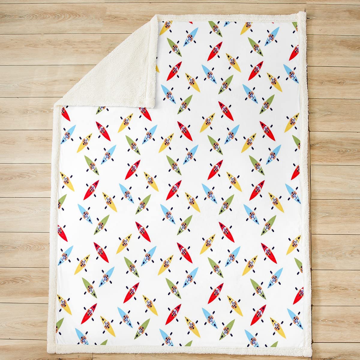 Yacht - Coperta in pile colorato per yacht, per bambini, ragazzi, ragazze, sport, a tema Sherpa, coperta per divano letto, 100 x 200 cm