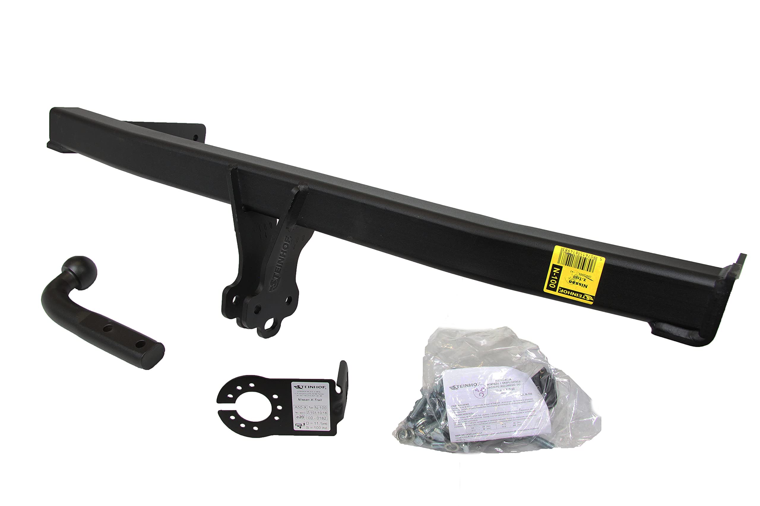 Gancio traino Brink Ellebi Fisso montato su Nissan X Trail - Officine Gancio traino Brink Ellebi Fisso montato su Nissan X Trail - Officine