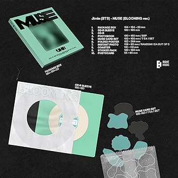 Amazon.co.jp: JIMIN OF BTS - [MUSE] (BLOOMING Ver.) フォトブック +