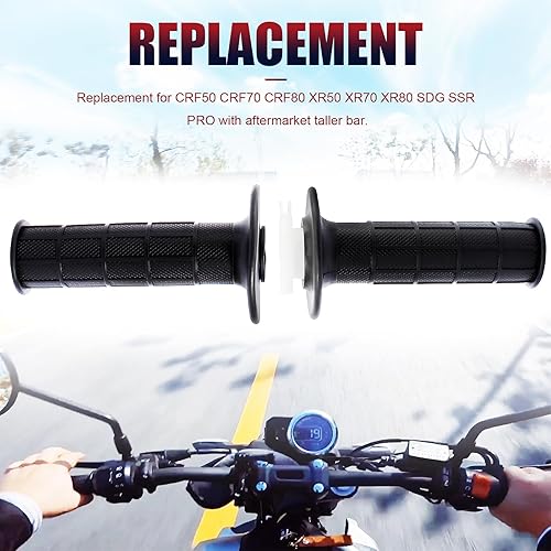 Miniatura 6 de Cable de giro del mango del acelerador para manubrios de 78 pulgadas 22 mm