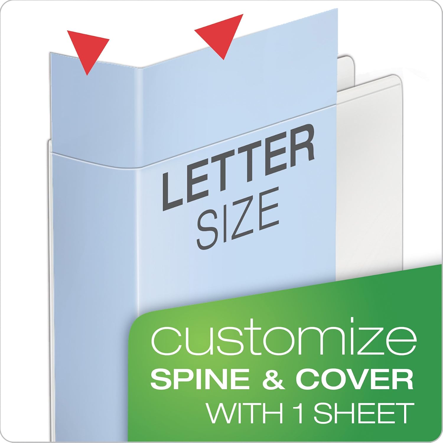 Cardinal White Speedy XtraLife Slant-D Binder, 4 Inch