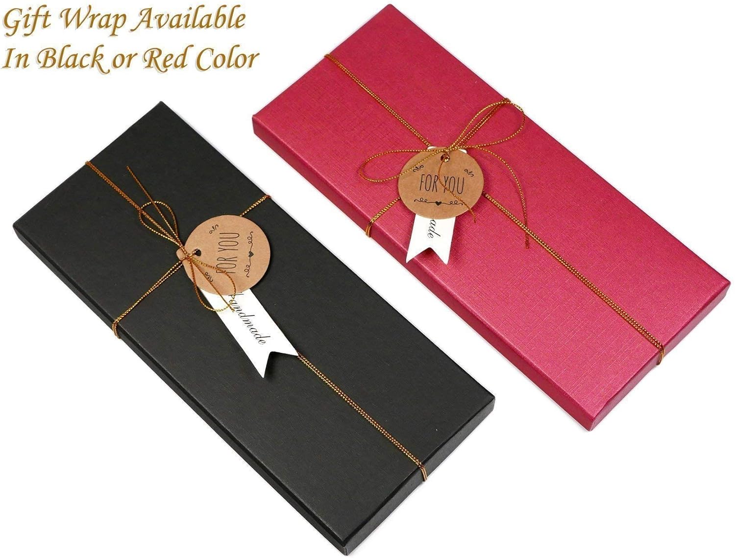 5 Pairs Natural Black Ebony African Black Wood Chopsticks Reusable in Fine Matte Finish Without Lacquer Wax and Varnish - Square handles - Classic Chinese or Japanese Style - Box Set New Year Gift