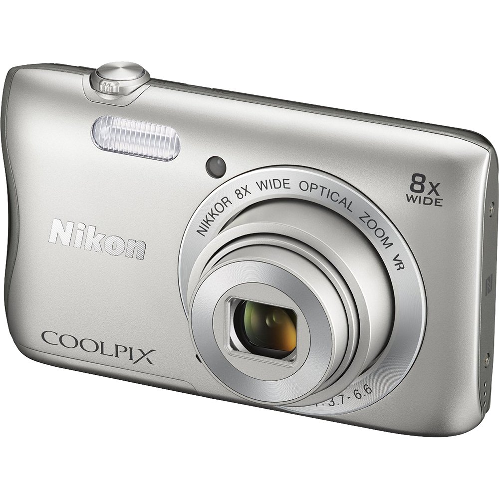 nikon coolpix s3700 201 mp wifi digital camera 8x optical zo P