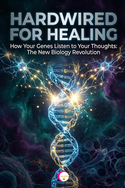 Portada de HARDWIRED FOR HEALING: How Your Genes Listen to Your Thoughts: The New Biology Revolution