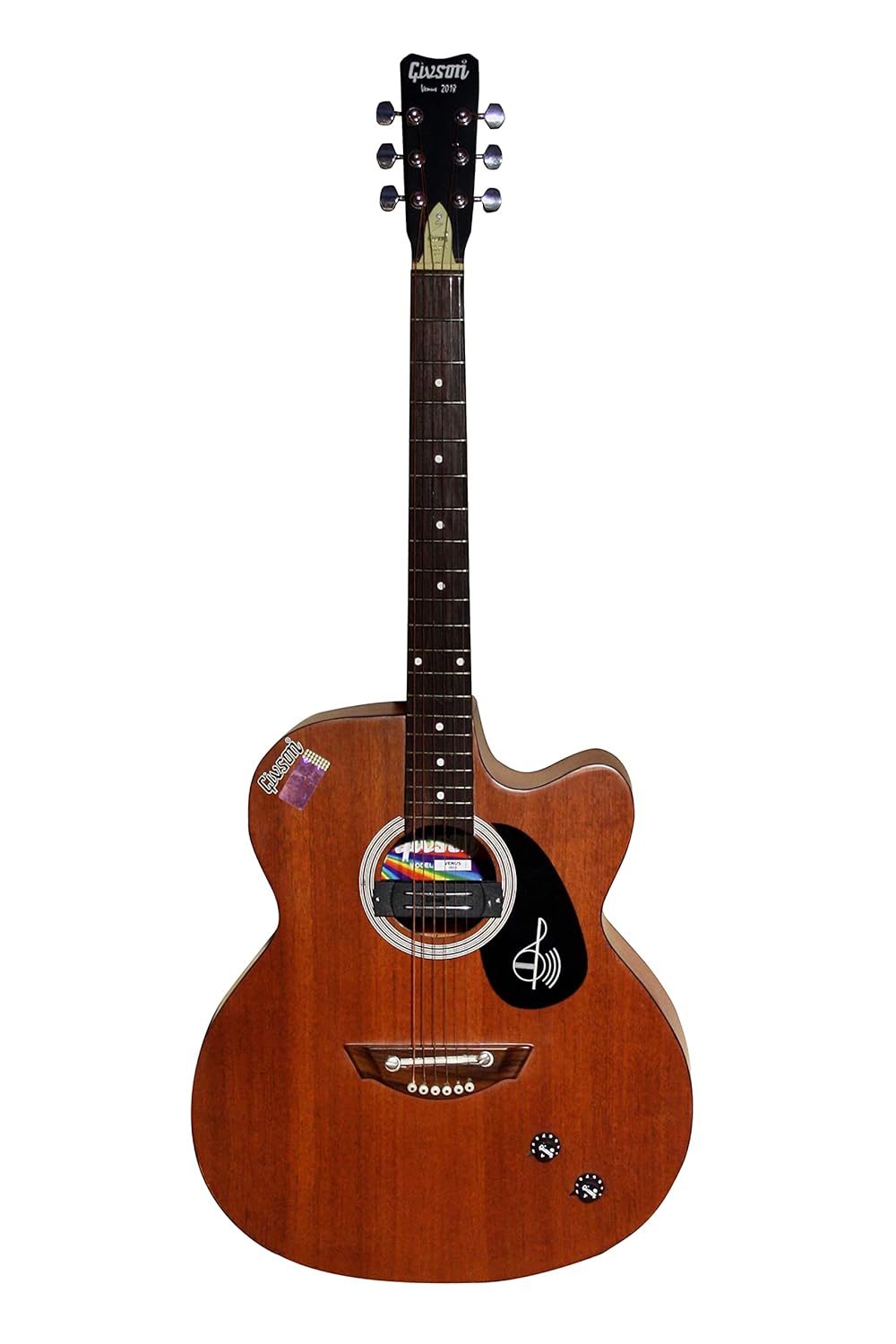 Givson Venus 2018 Natural 6 String Right Hand Acoustic Semi Electric