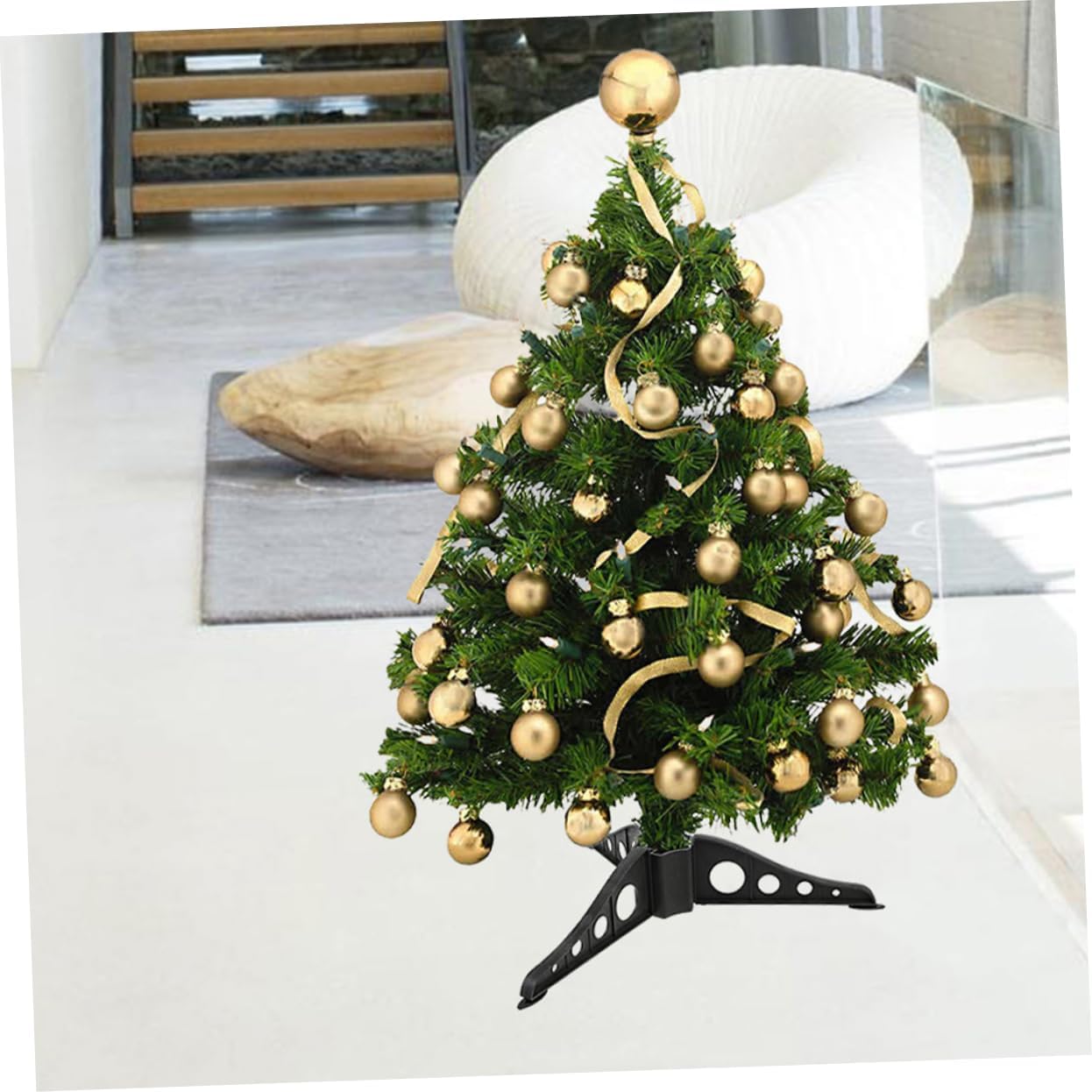 15pcs Stable Christmas Tree Stand Bracket for Artificial Trees Sleek Base for Enhanced Holiday Decor Support