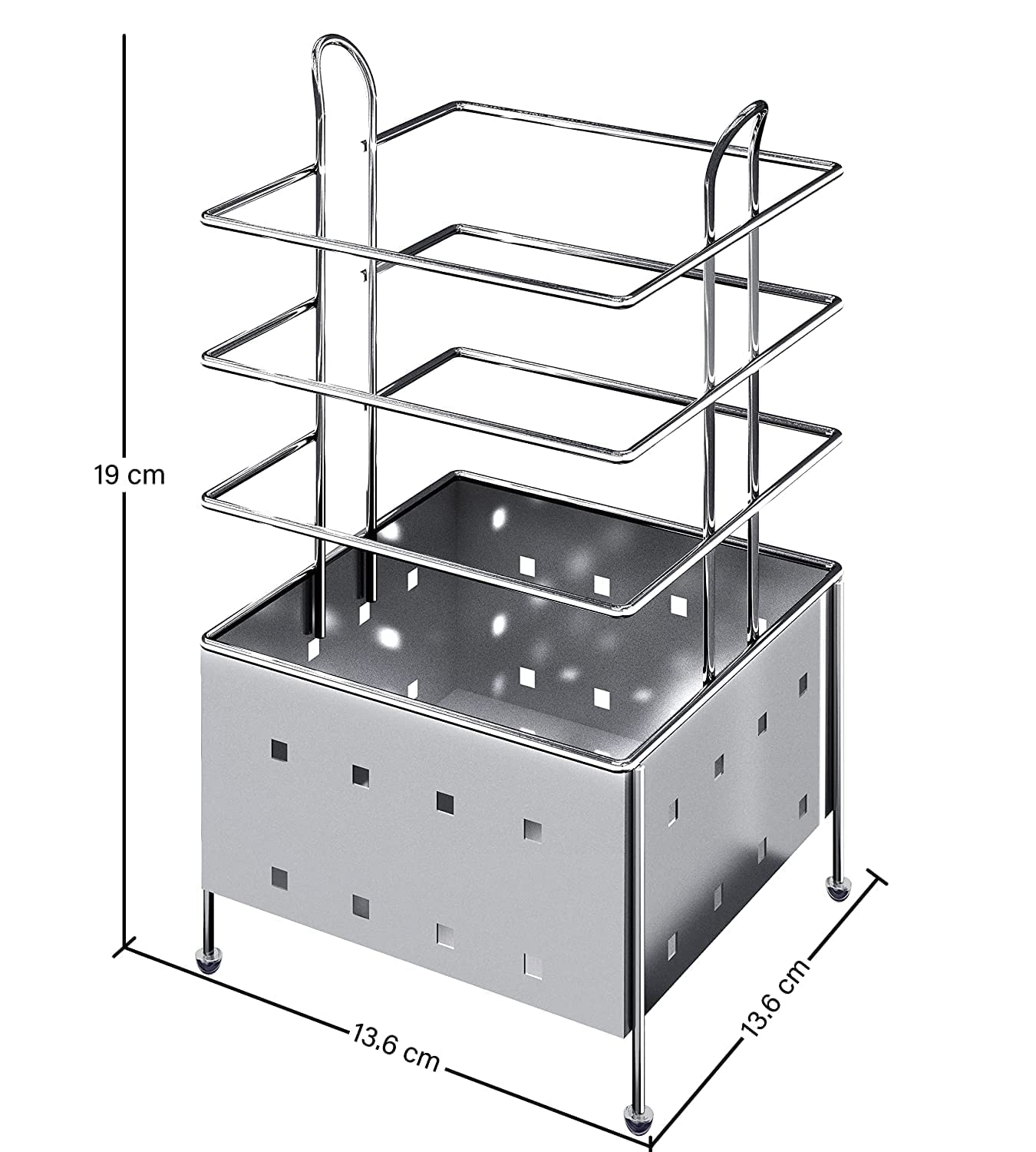 Stainless Steel Cutlery & Spoon Rack - LIFE TIME -2