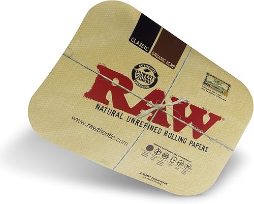 RAW Cubierta clásica para bandeja | Tamaño – Grande | Cubierta magnética para ayudar a almacenar el contenido de la bandeja rápidamente | No más