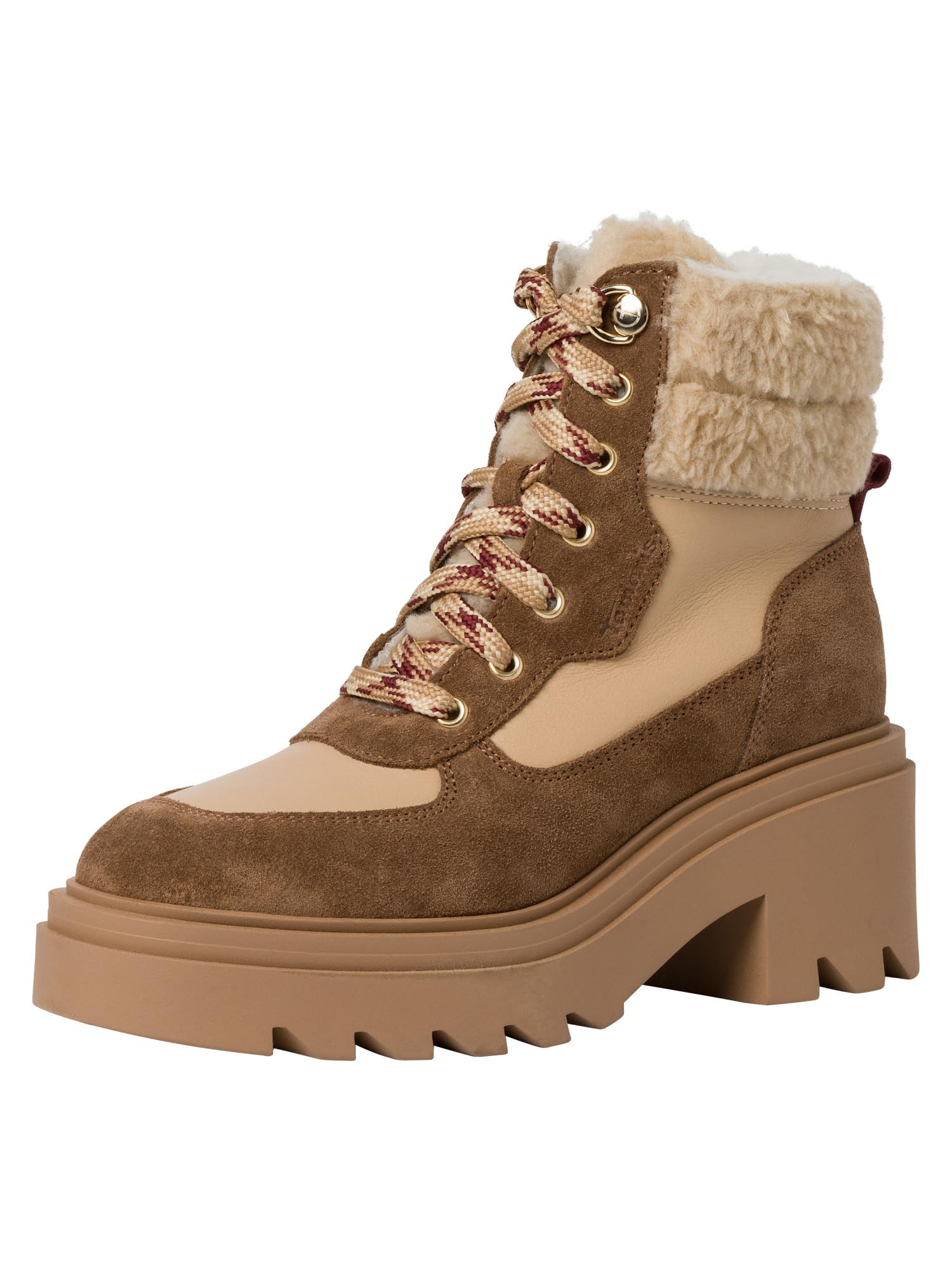 Tamaris Women's biker boots, women's ankle boots, Cognac Cro Uni, 6.5 UK