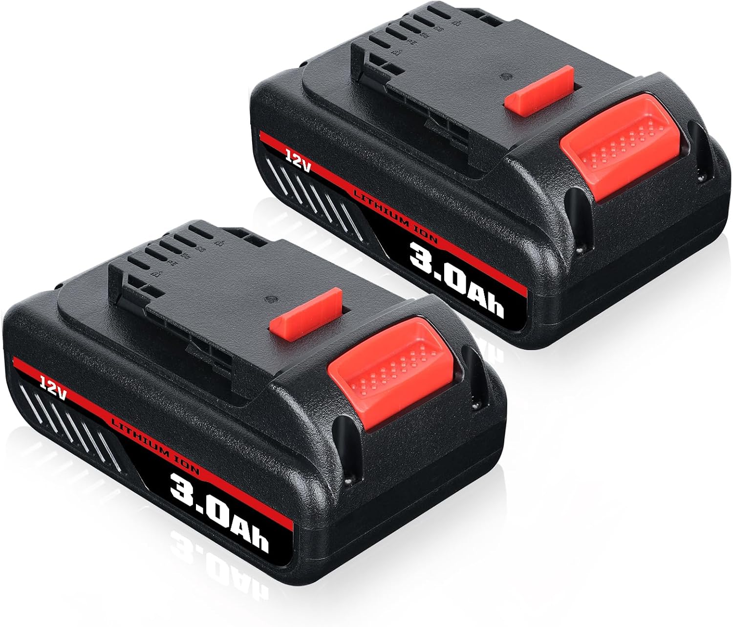 VANON 2Pack DCB120 Battery 3000mAh Replacement for Dewalt 12V Battery Lithium ion DCB127 DCB123.