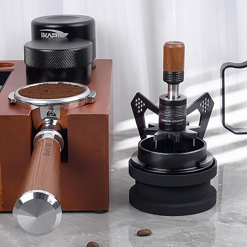 Vista 11 de IKAPE WDT Tools, herramienta de distribución de agitador de expreso para barista, 0.010 in, 6 agujas, agitador de café expreso con soporte y 6