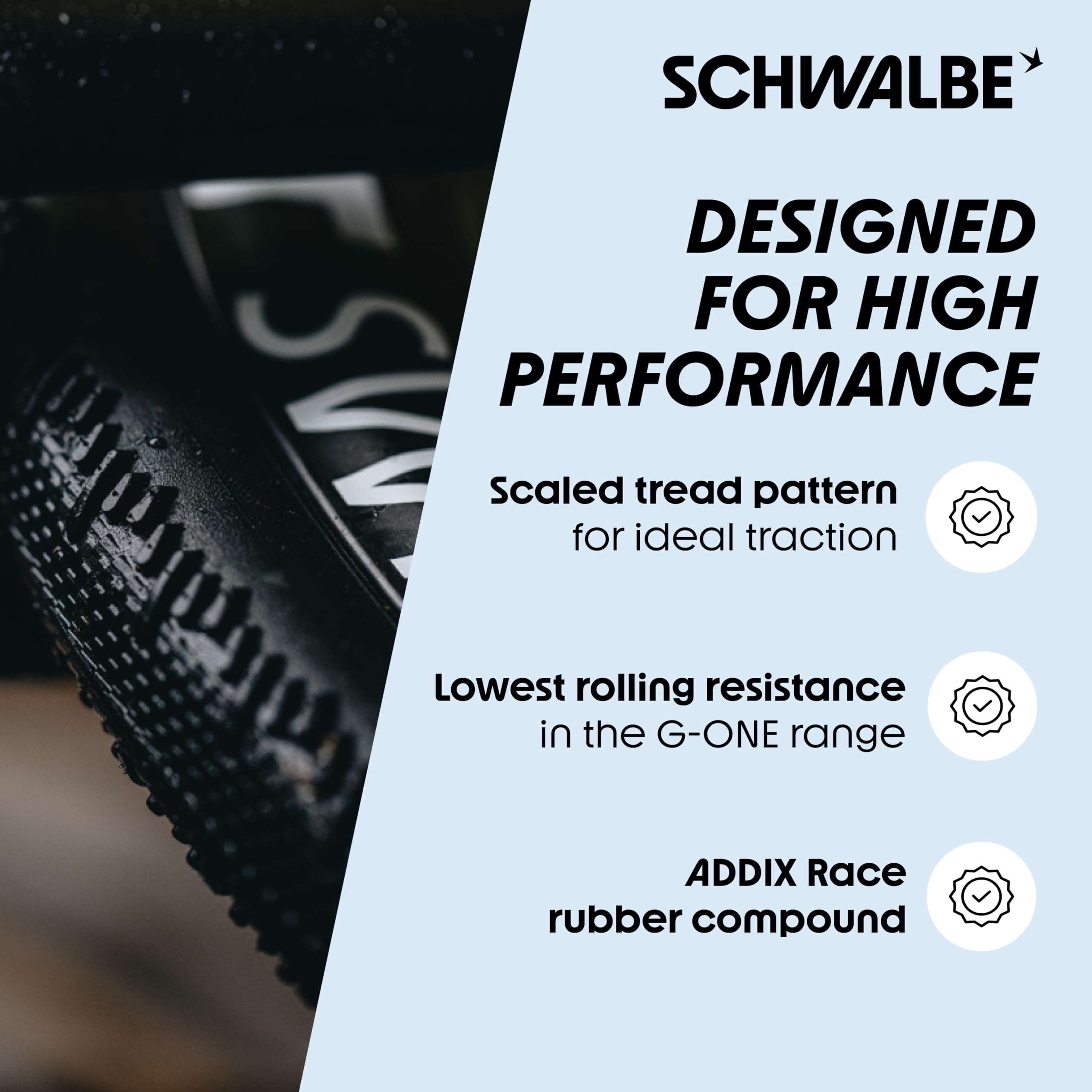 Amazon | Schwalbe G-One RS PRO グラベルタイヤ 28 x 2.15インチ TLR