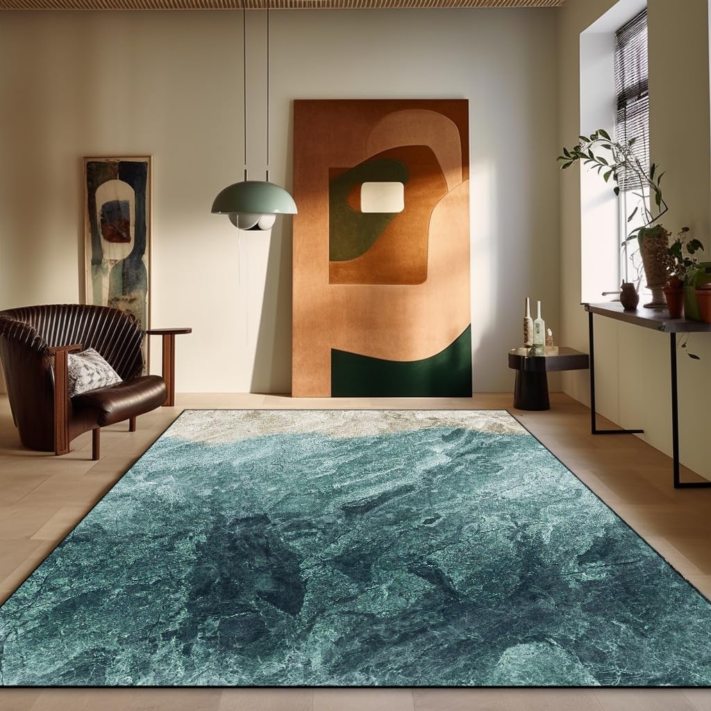 Tapis de salon moderne pour réchauffer l'ambiance de votre chambre