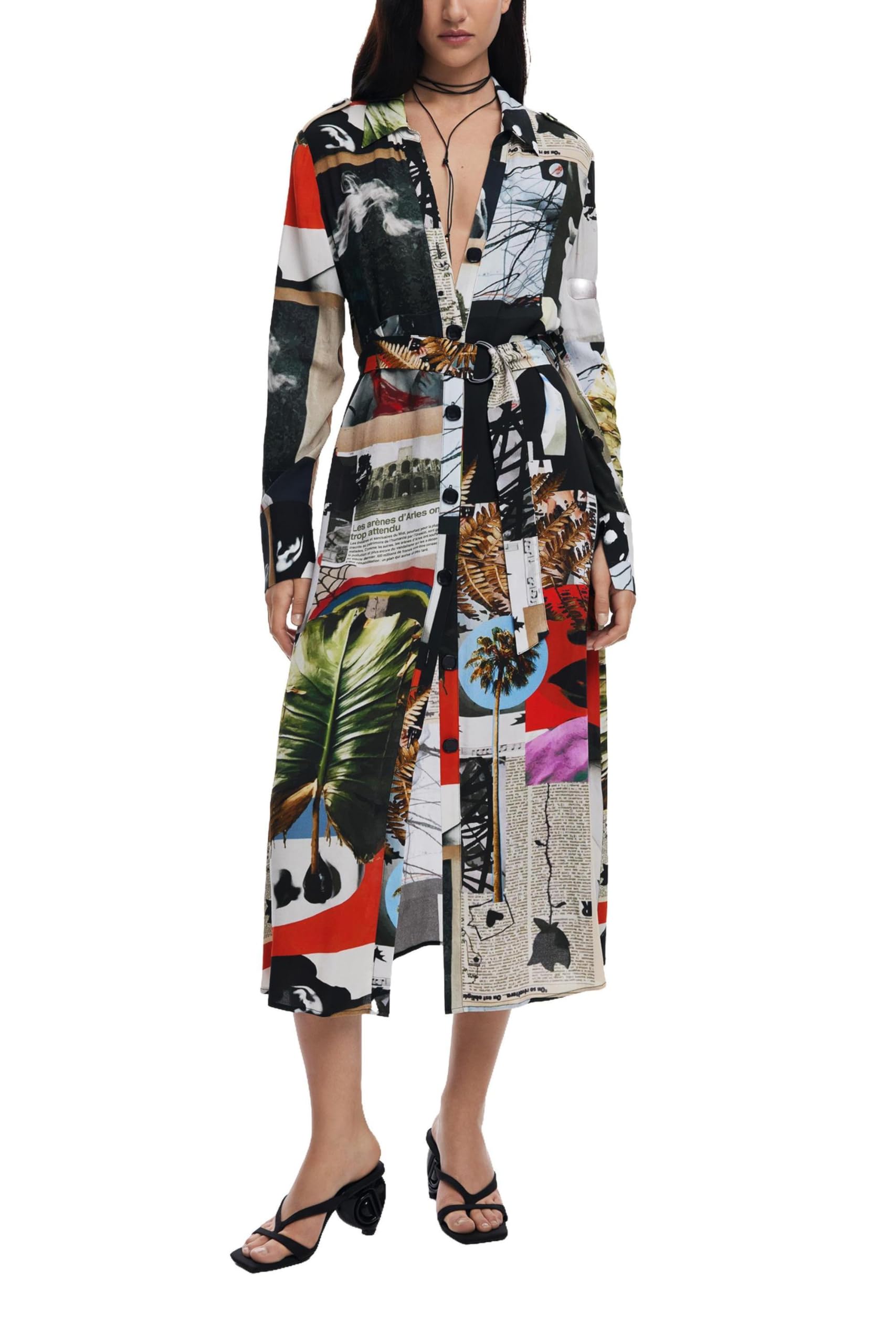 Desigual Collage Dress Designed by Mr. Christian Lacroix 25SWVW45