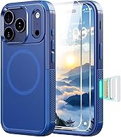 Vista 43 de Diverbox Funda para iPhone 13 [compatible con MagSafe] [con protector de pantalla] [a prueba de golpes] [a prueba de caídas] Funda de protección