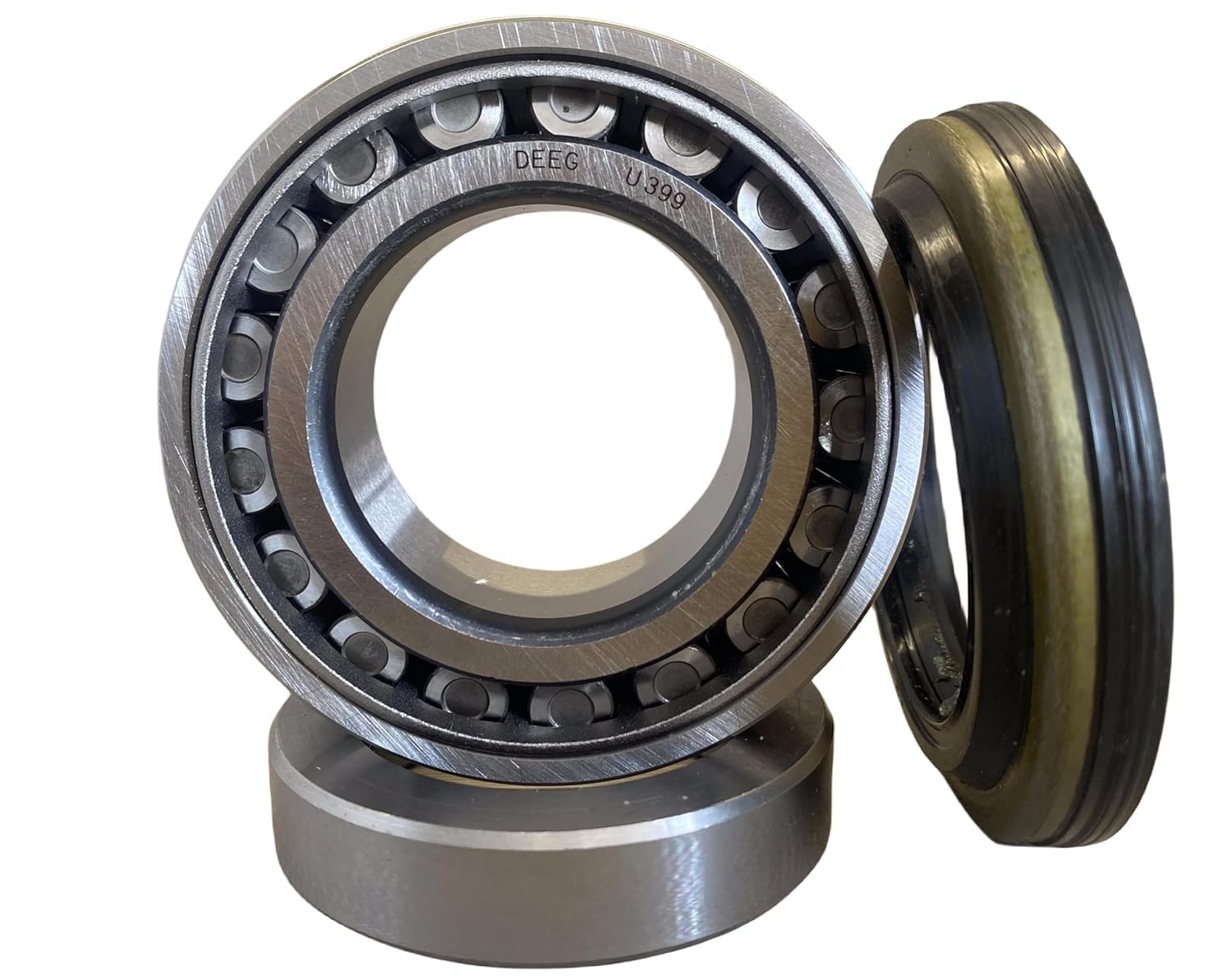 DEEG 1 Pcs Rear Wheel Bearings Kit SET10 - U399/U360L Replacement for AMC Model 20, Dana 44 Rear Non-Rubicon JK and Nissan M226,Jeep Wrangler JK 2007-