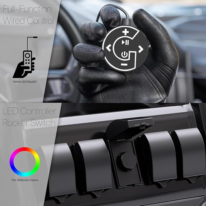 Sistema de Sonido Bluetooth GoHawk para UTV con 8 Parlantes miniatura 5