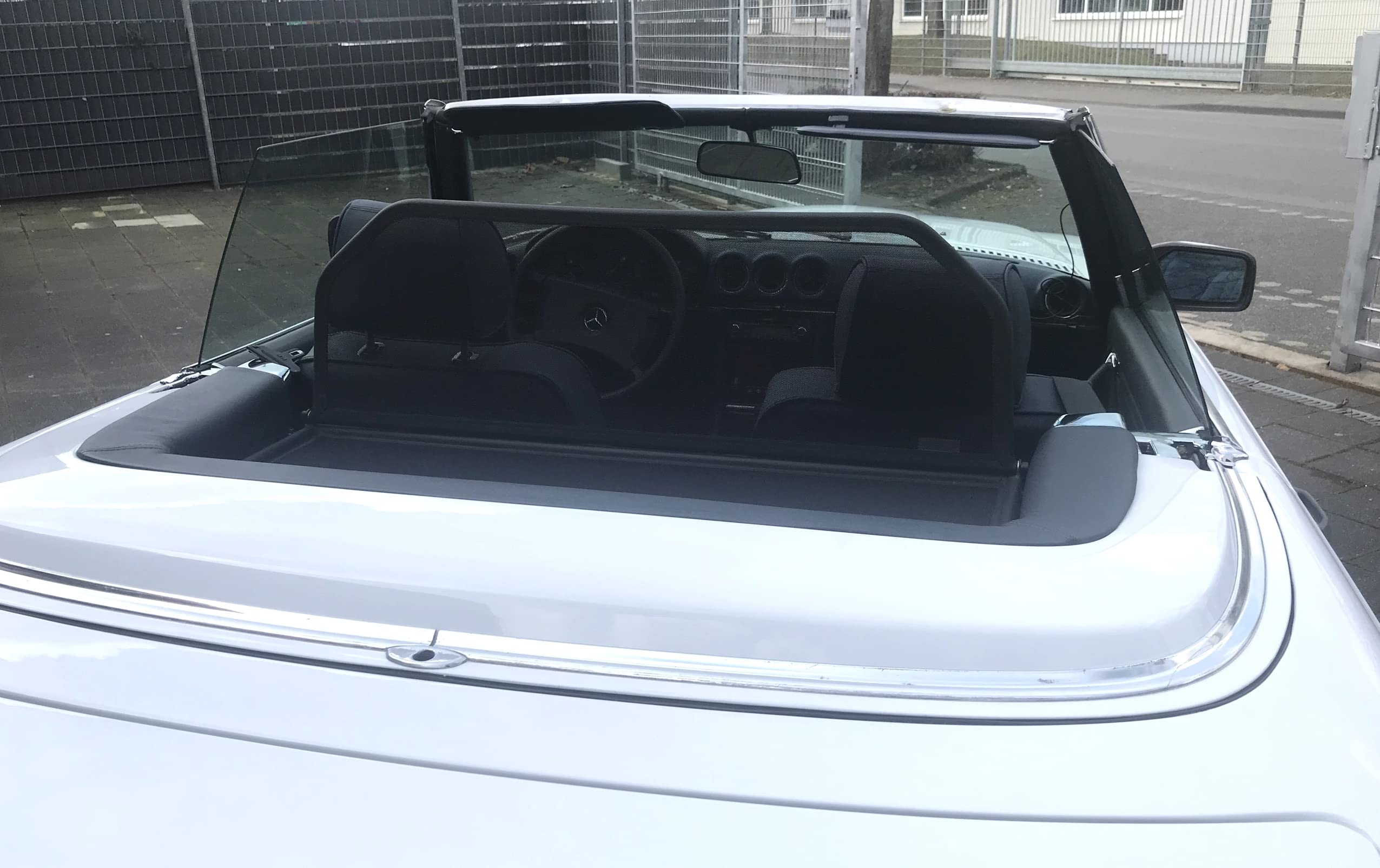 pare-vent pour R107 280, 300, 350, 380, 420, 450, 560 SL Windabweiser Windscherm Windstop Wind deflector déflecteur de vent