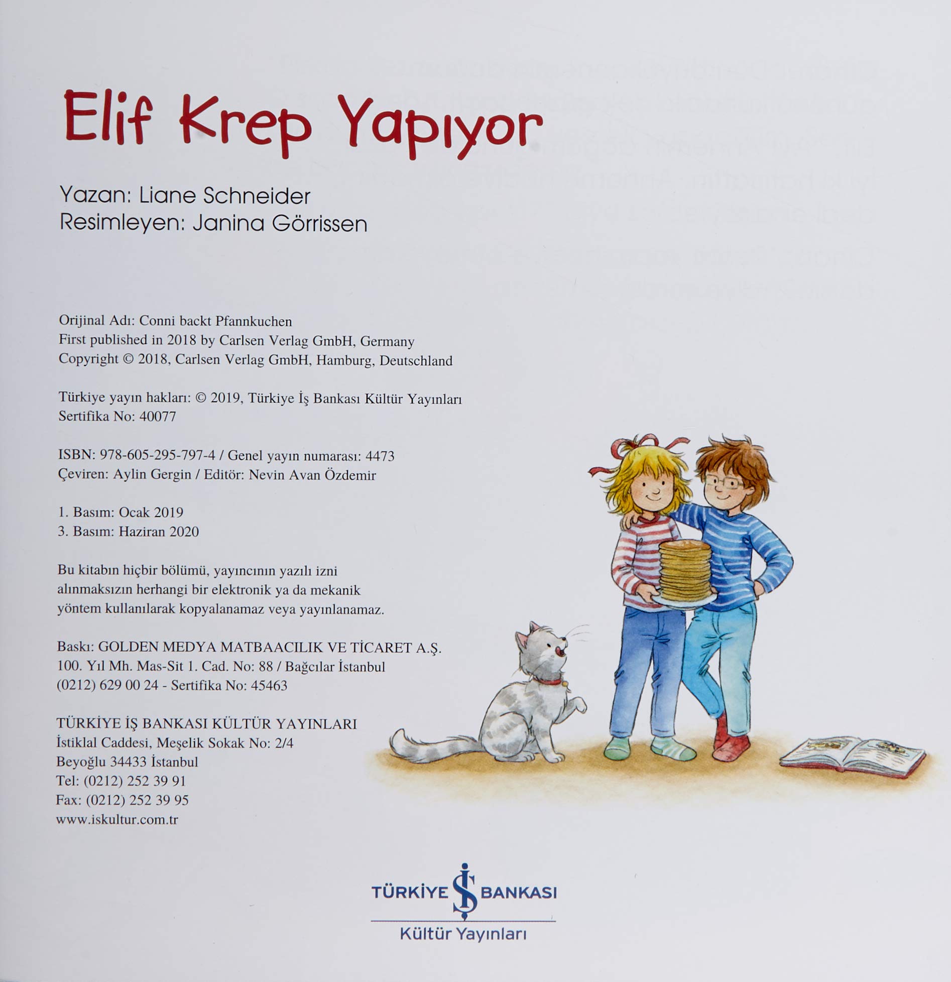 Elif Krep Yapıyor: İlk Okuma Kitabım