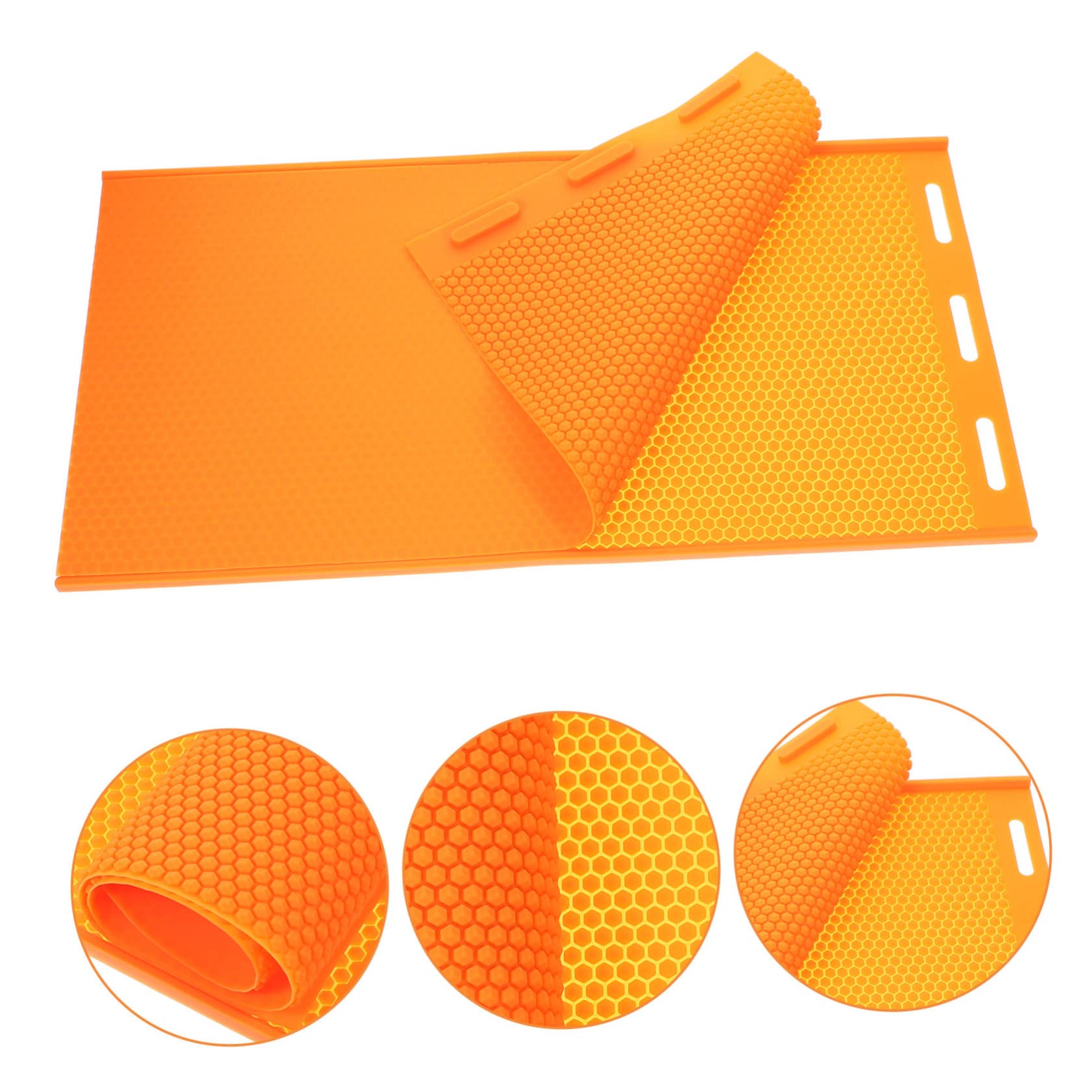 Stampo in Silicone per Foglio di Cera d Api Multifunzionale, Pratico e Conveniente per Uso DIY Artigianale, per Apicoltori Principianti e Professionisti