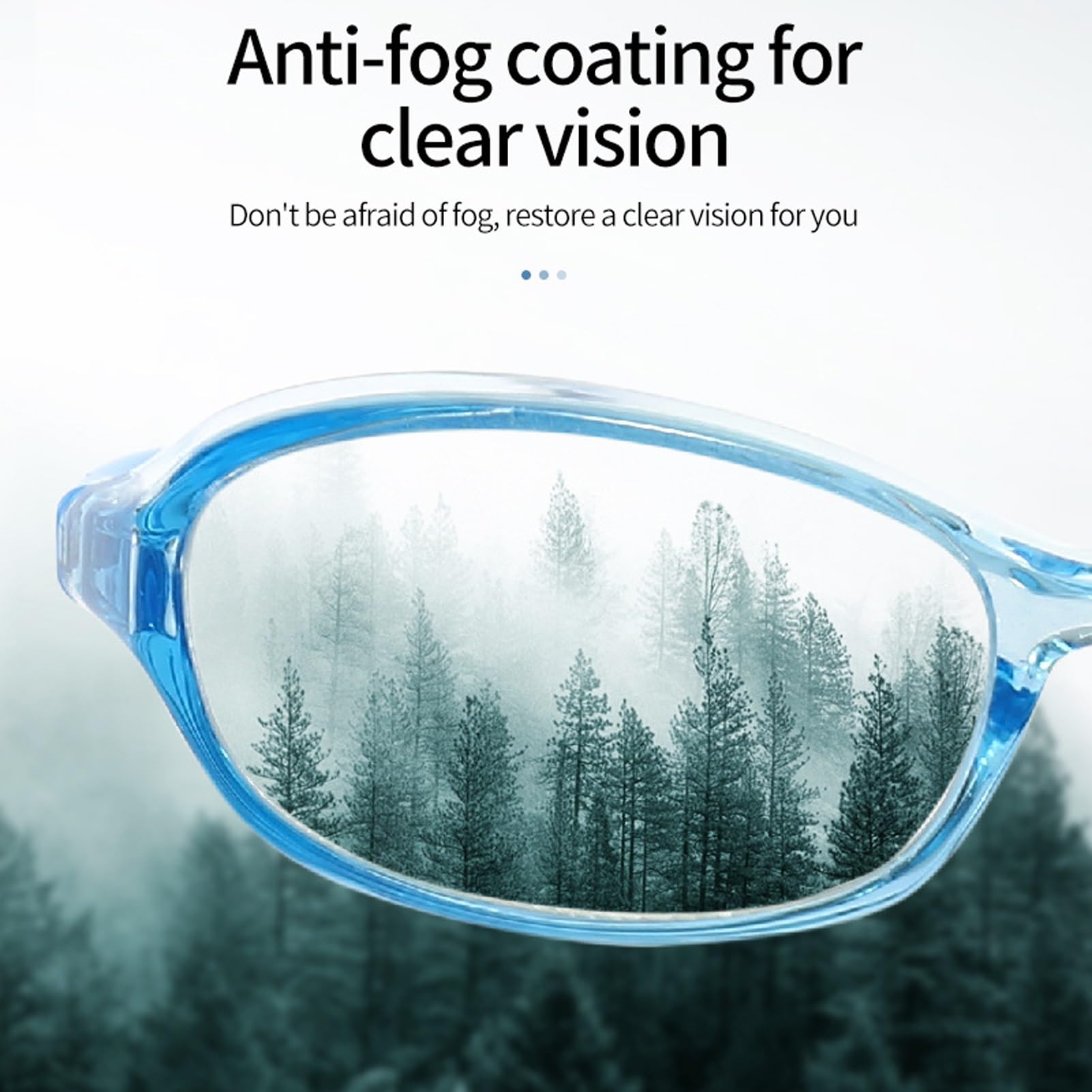 Gafas Antipolen Para Niños - Con Protección Luz Azul, Montura Sellada, Antivaho Y Antiaerosoles, Color Rojo