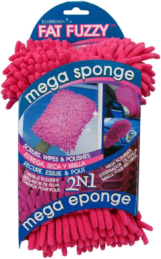 Blue Fat Fuzzy Mega Sponge Health & Household