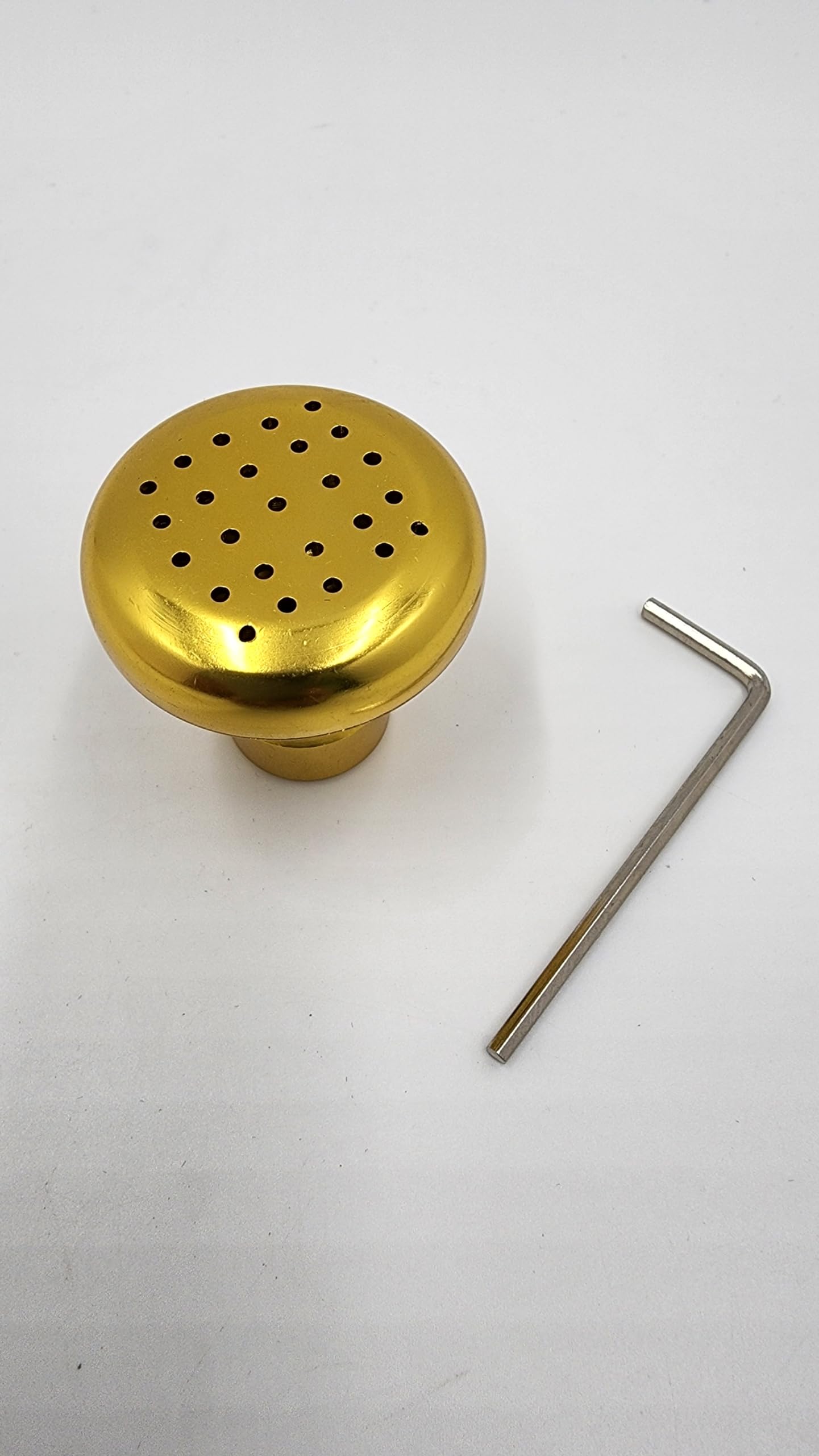 Yantra Performance Enhancer Cosmic Boot Removable Tuning Fork Attachment - Elevate Your Sound Healing and Relaxation Experience - ONLY Boot, Gold