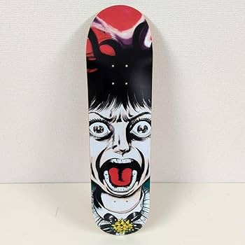 Amazon.co.jp: スケートボードデッキ(楳図かずおKazuoUmezu洗礼