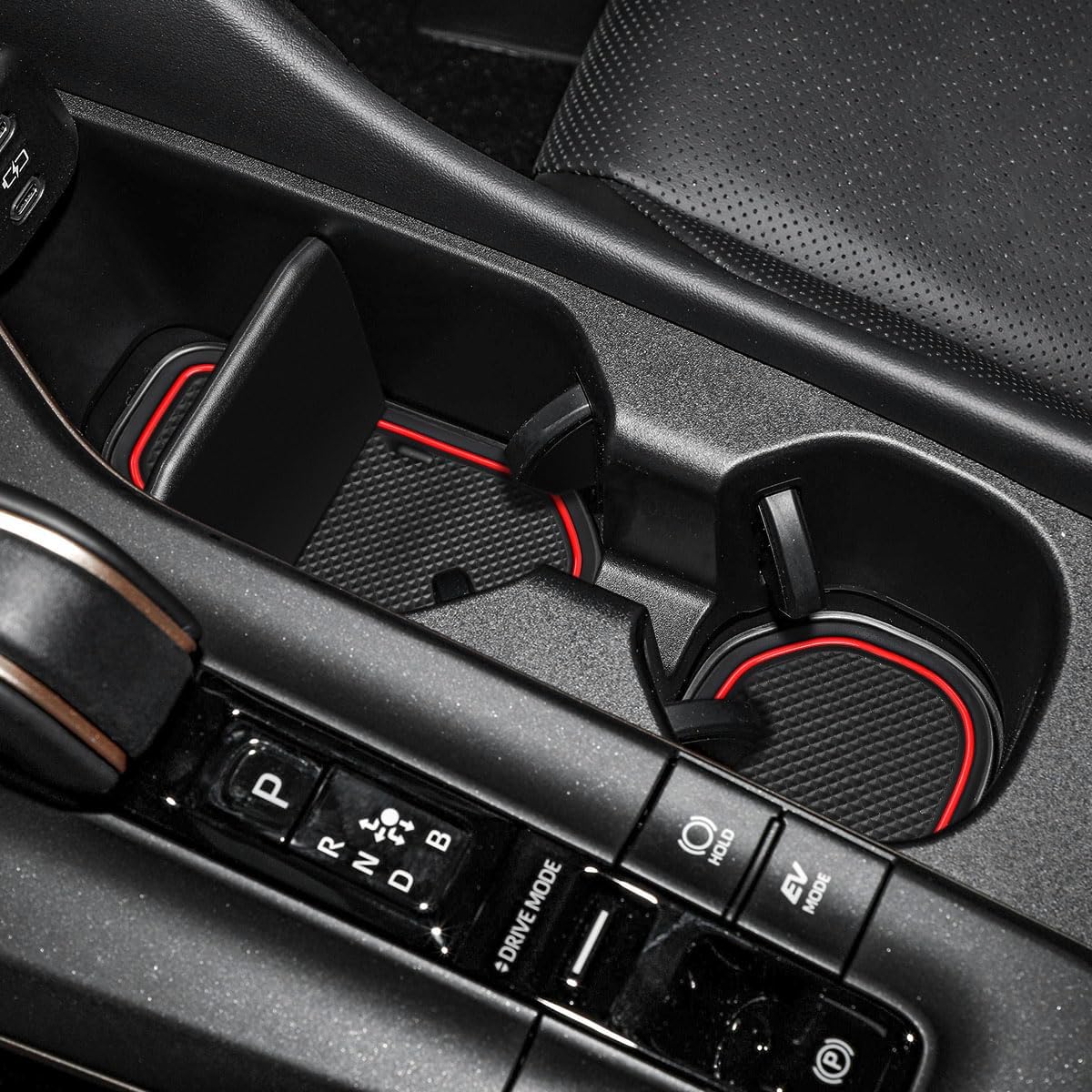 Amazon.com: Auovo Cup Holder Inserts Liners Compatible with Toyota ...
