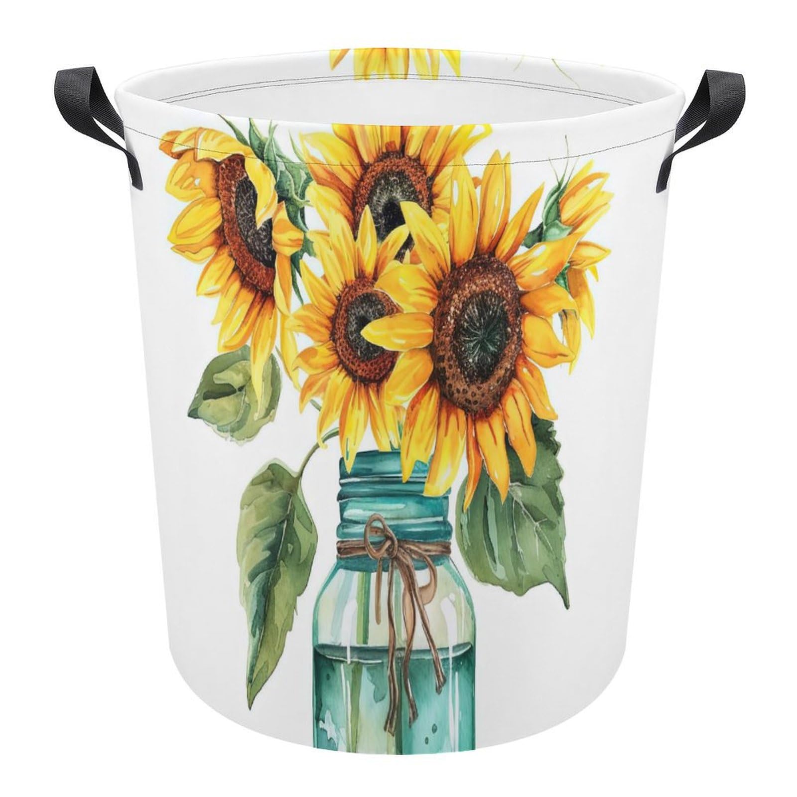 Cesta ropa sucia baño cubo de ropa sucia impermeable cesto colada plantas 34x42cm