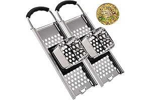 2-Pack Stainless Steel German Spaetzle Maker