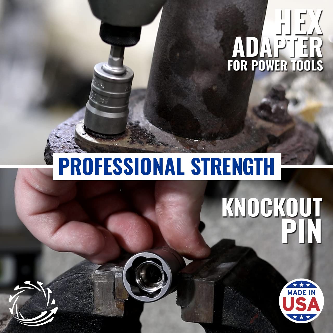 ROCKETSOCKET Made in USA Extraction Socket Set 7 Pieces, impact